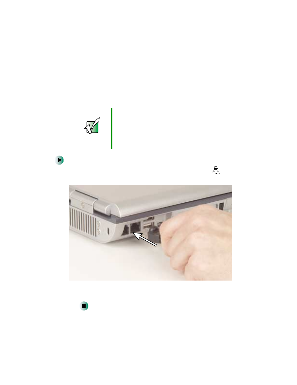 Connecting to a wired ethernet network | Gateway 400 User Manual | Page 43 / 278