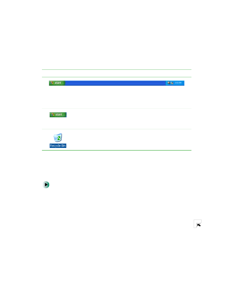 Using the desktop, Using the start menu | Gateway 400 User Manual | Page 55 / 278