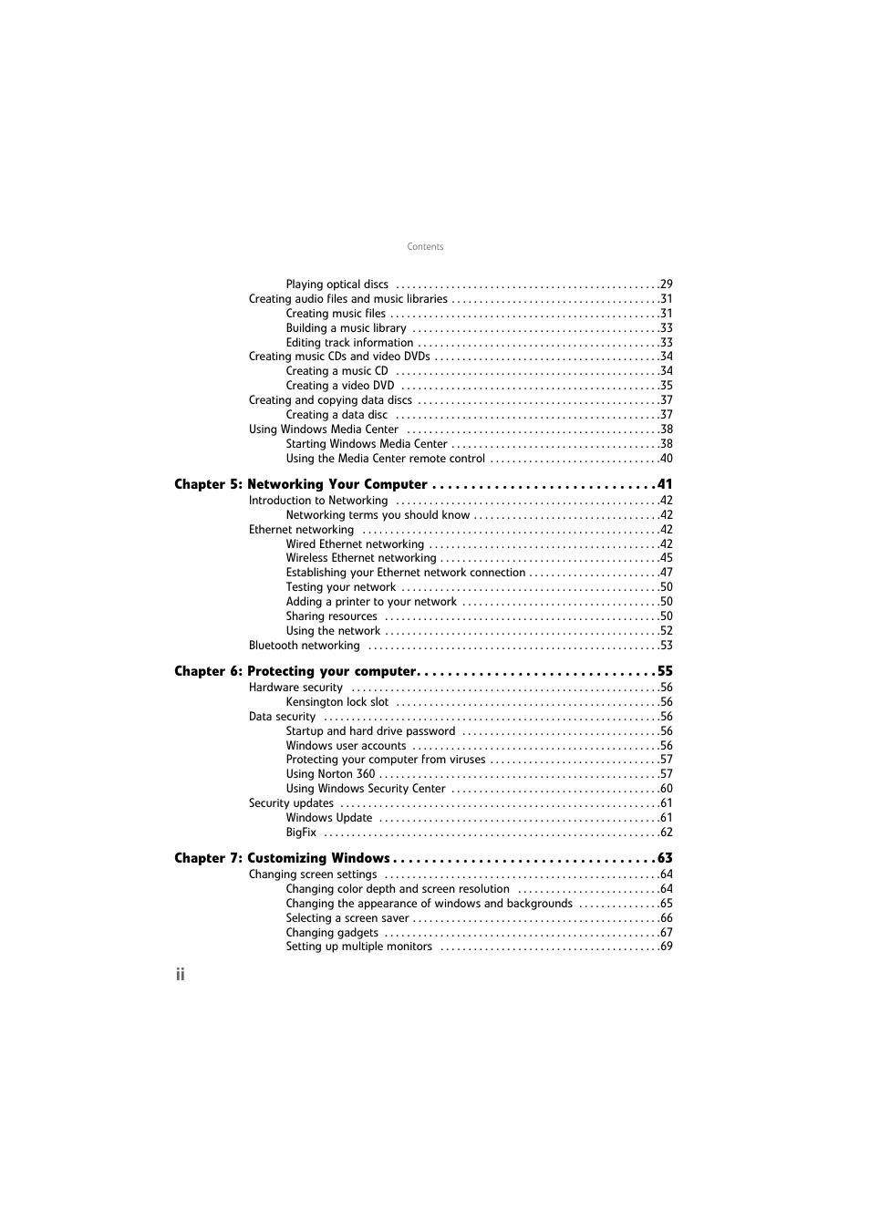 Gateway DX4800 User Manual | Page 4 / 94