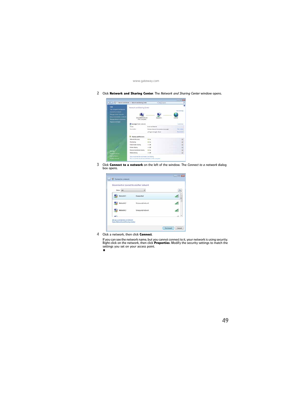 Gateway DX4800 User Manual | Page 55 / 94