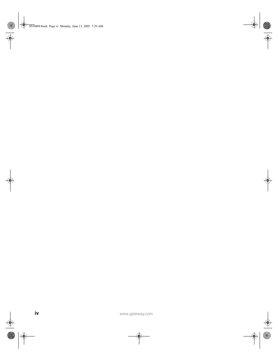 Gateway E-6500 User Manual | Page 5 / 116