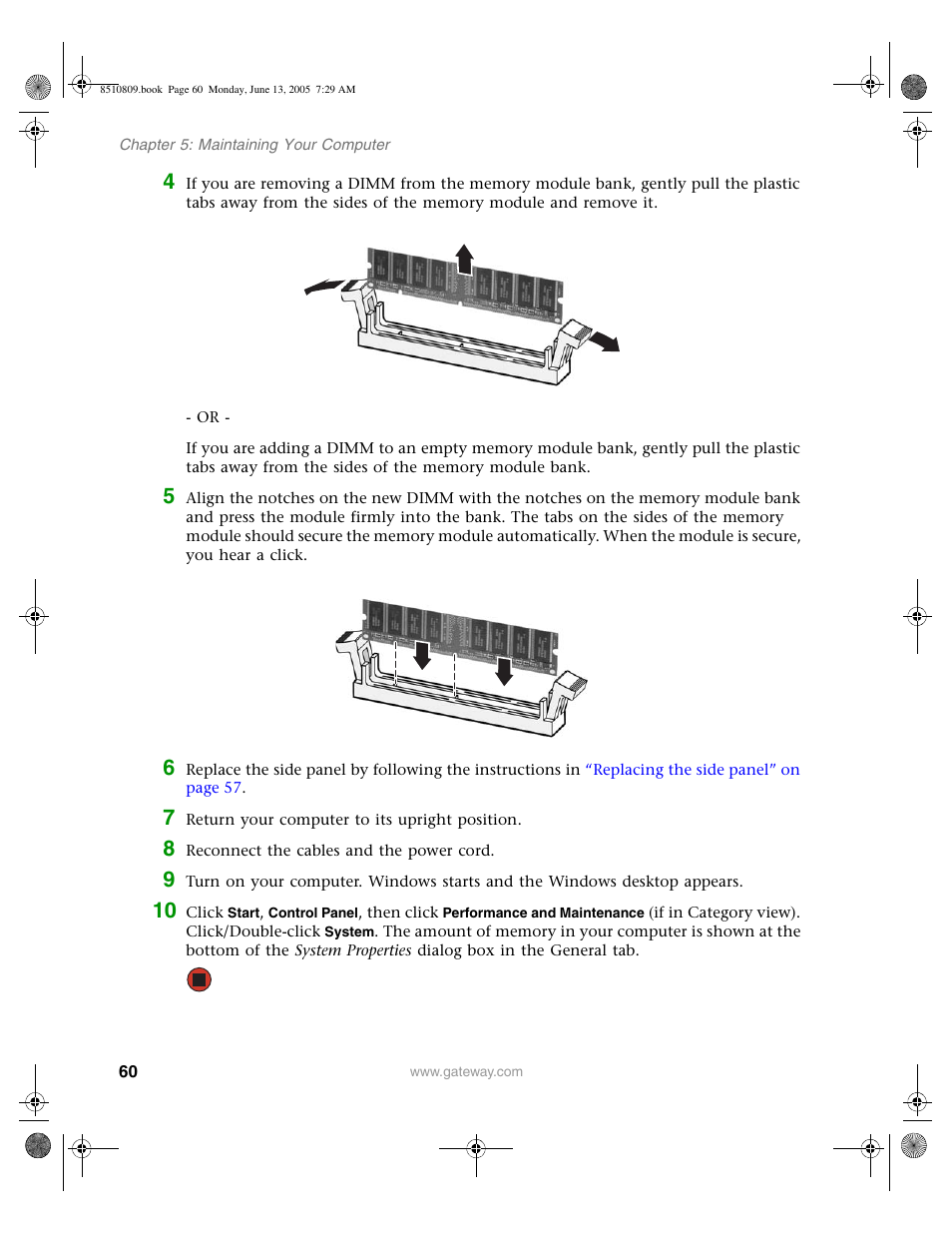 Gateway E-6500 User Manual | Page 65 / 116