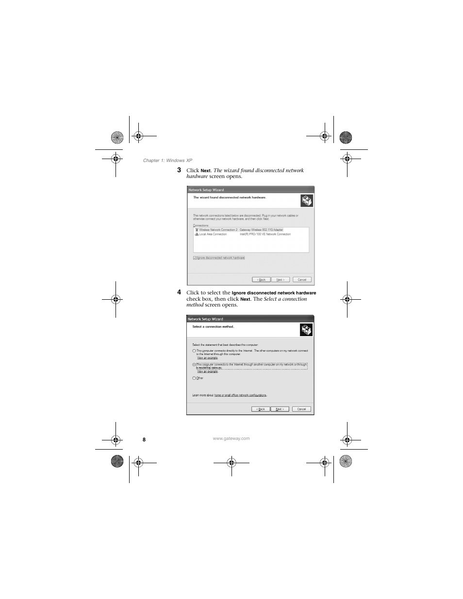 Gateway WBU-110 User Manual | Page 12 / 52