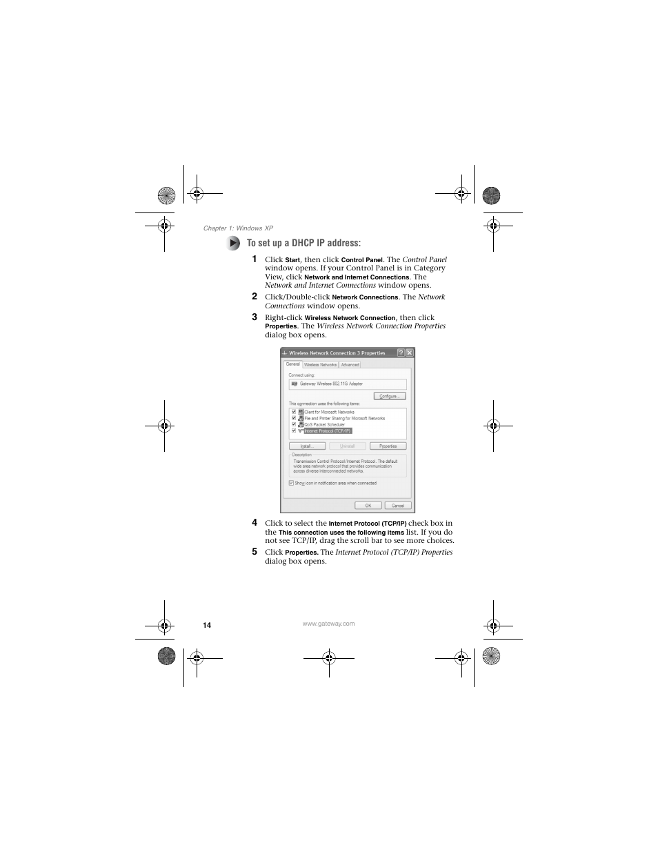 Gateway WBU-110 User Manual | Page 18 / 52