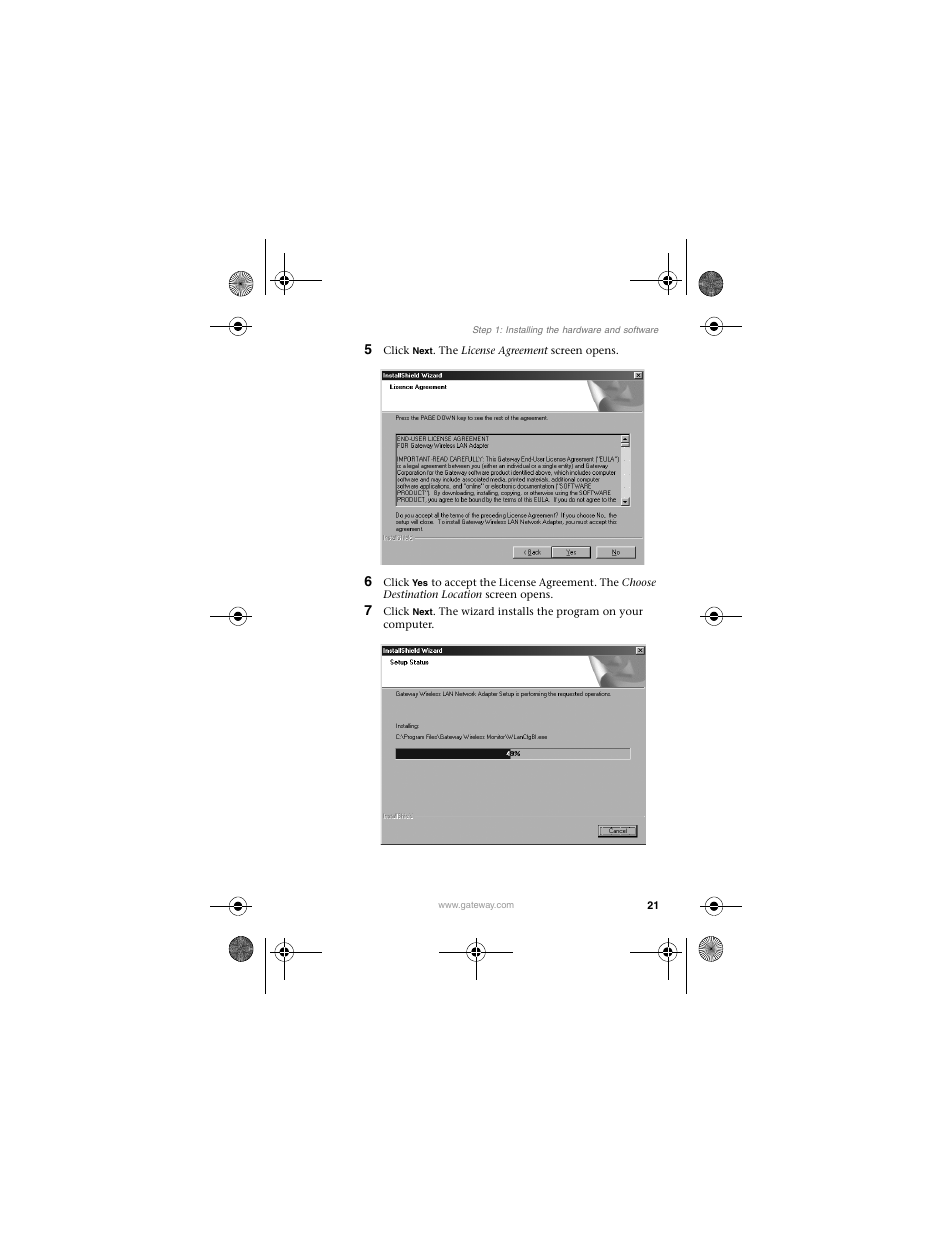 Gateway WBU-110 User Manual | Page 25 / 52