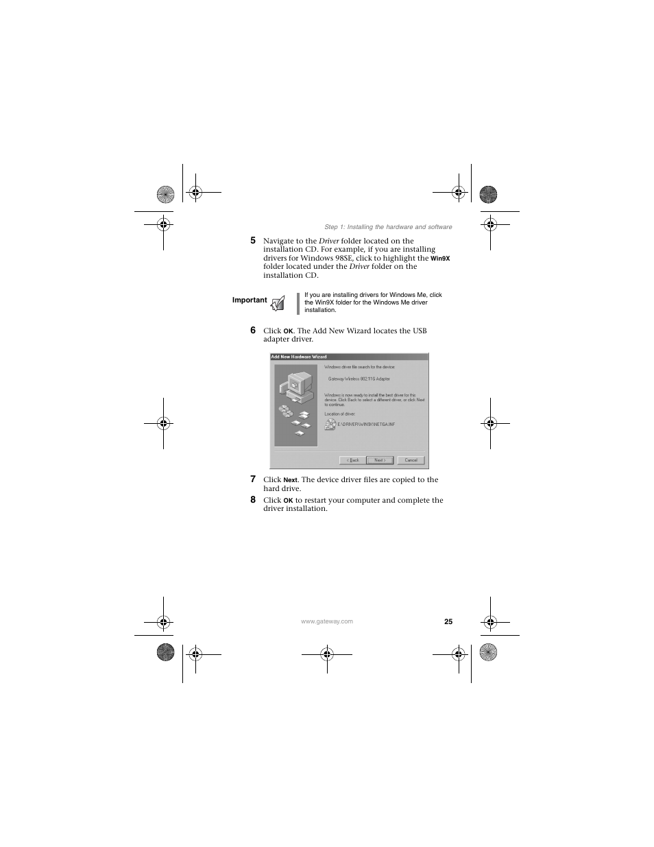 Gateway WBU-110 User Manual | Page 29 / 52