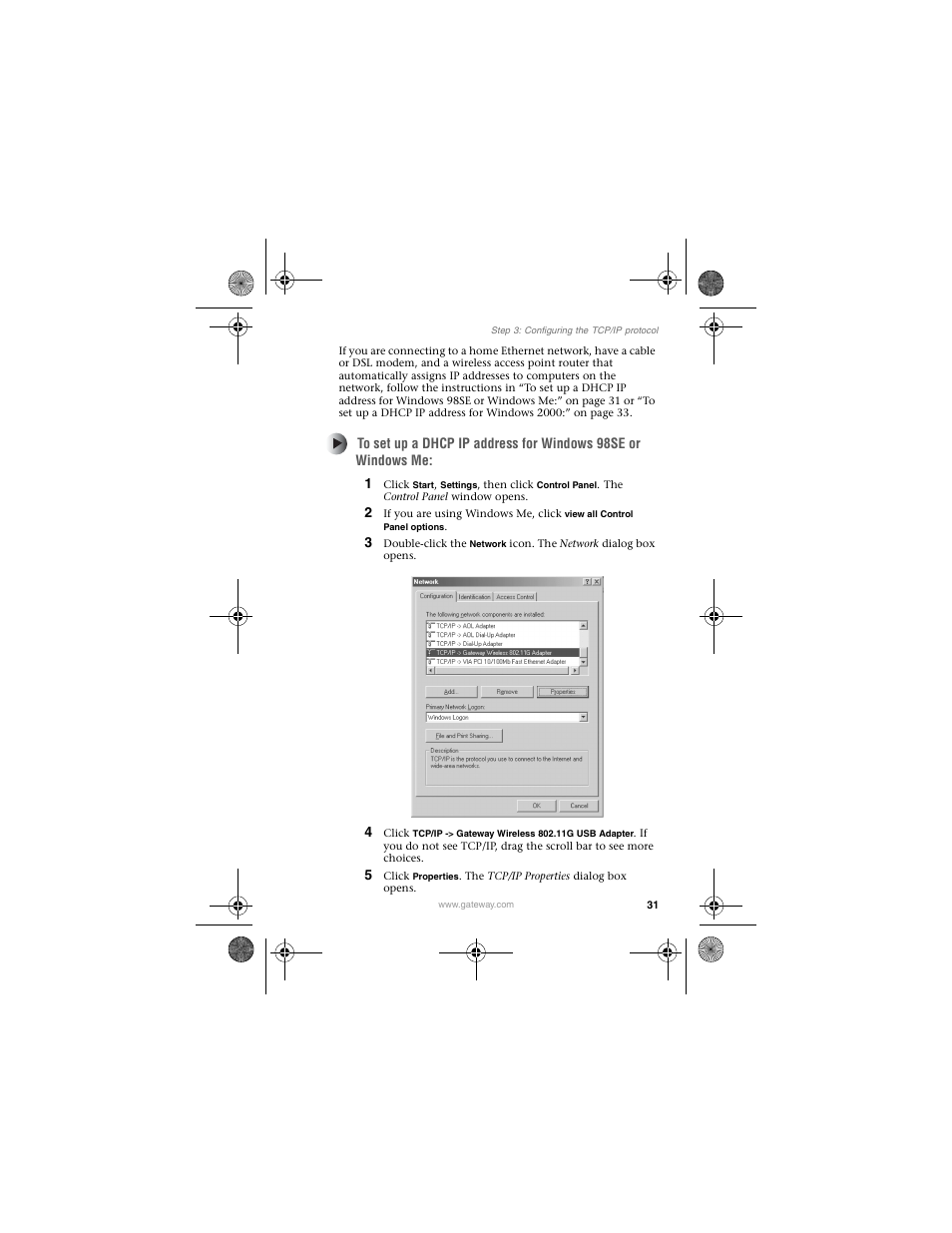 Gateway WBU-110 User Manual | Page 35 / 52