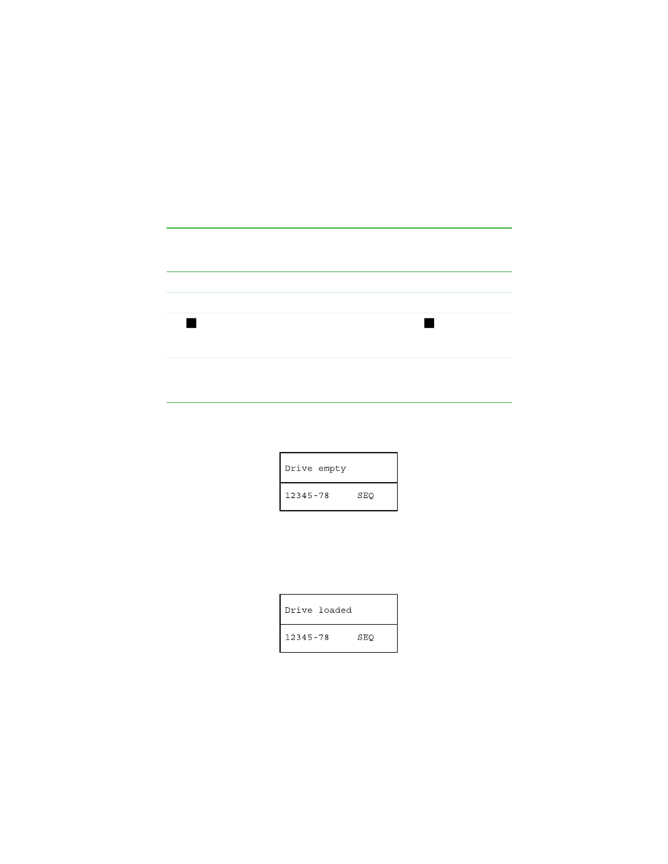 Inventory status characters | Gateway 820 LTO User Manual | Page 37 / 72