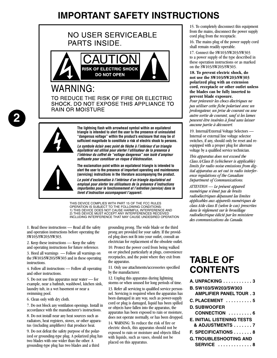 Gateway SW203 User Manual | Page 2 / 8