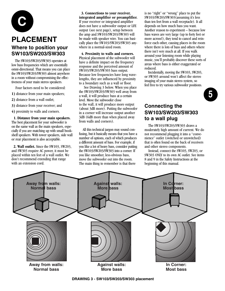 Placement | Gateway SW203 User Manual | Page 5 / 8