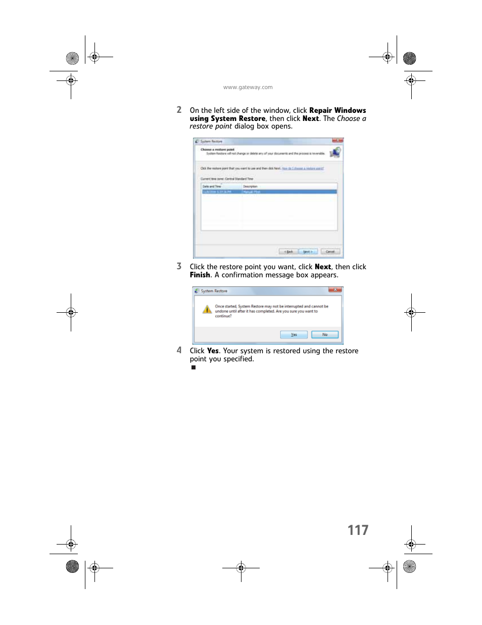 Gateway MAN FX510 User Manual | Page 123 / 150