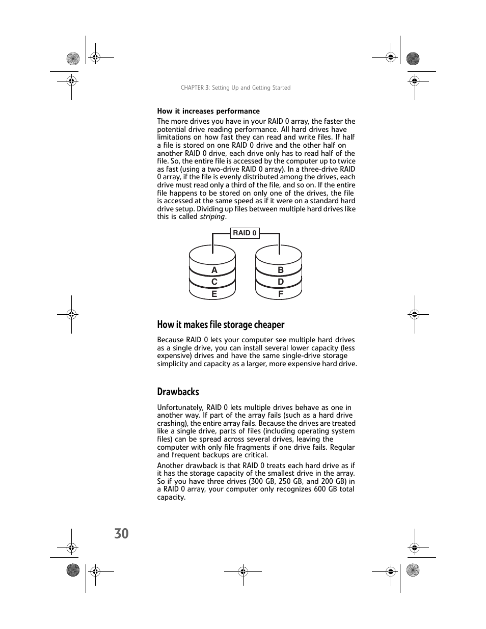 How it increases performance, How it makes file storage cheaper, Drawbacks | Gateway MAN FX510 User Manual | Page 36 / 150