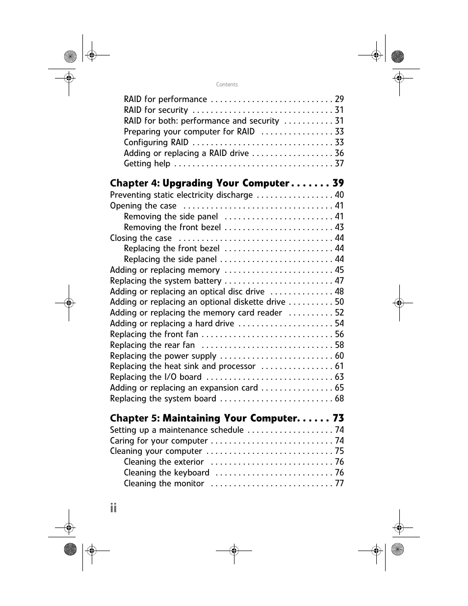 Gateway MAN FX510 User Manual | Page 4 / 150