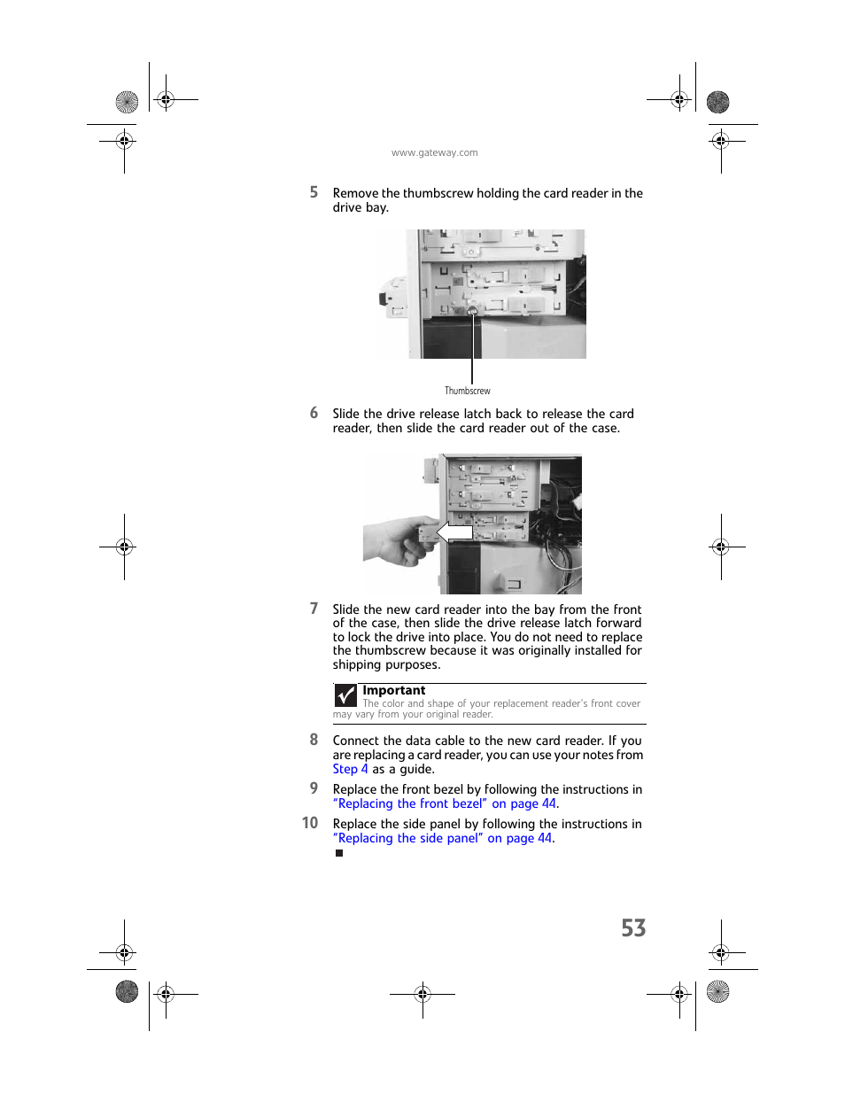Step 7 | Gateway MAN FX510 User Manual | Page 59 / 150