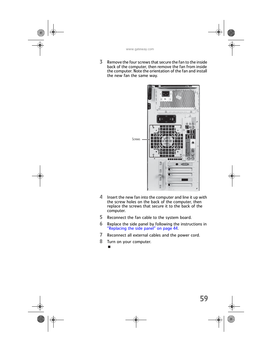 Gateway MAN FX510 User Manual | Page 65 / 150