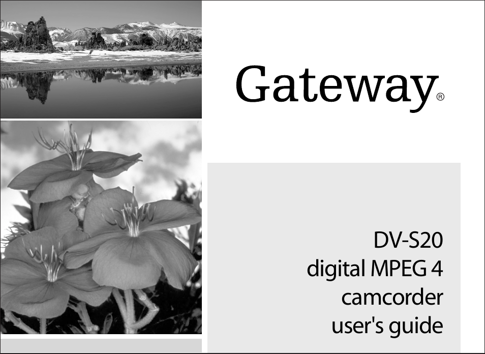 Gateway DV-S20 User Manual | 60 pages