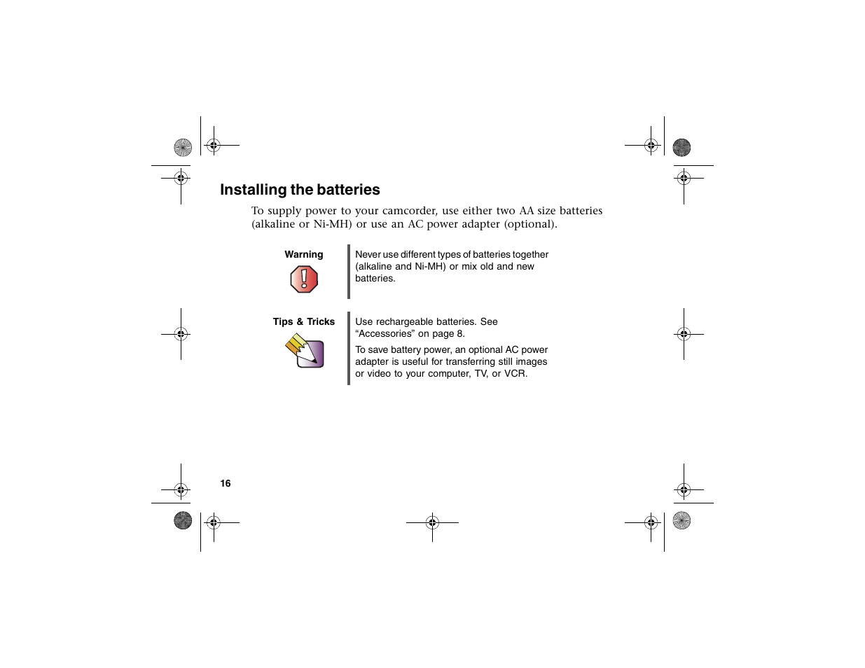 Installing the batteries | Gateway DV-S20 User Manual | Page 20 / 60