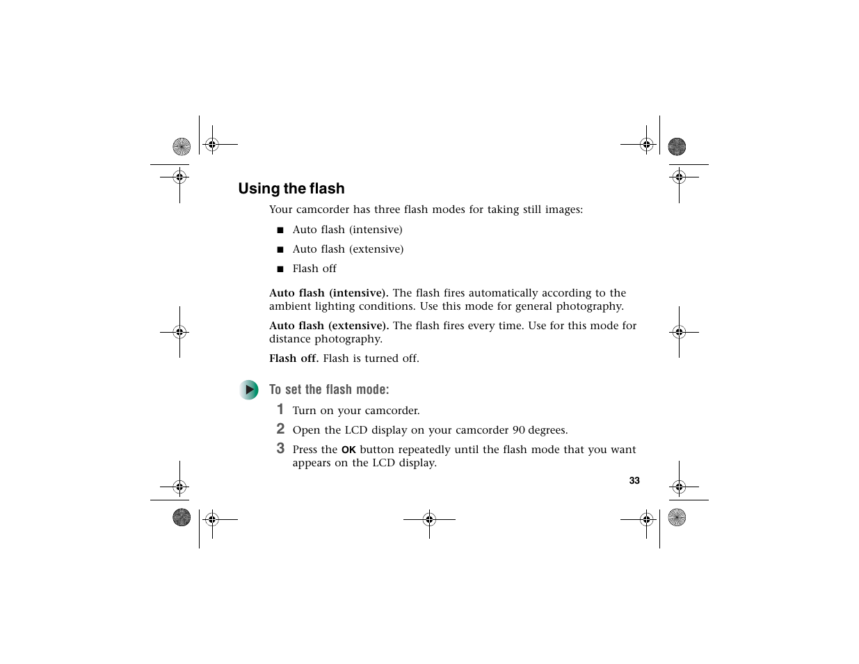 Using the flash | Gateway DV-S20 User Manual | Page 37 / 60
