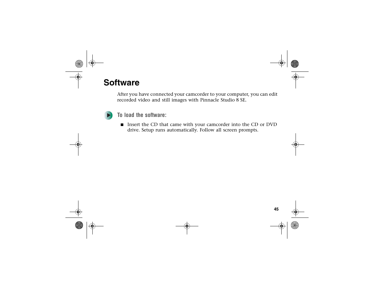 Software | Gateway DV-S20 User Manual | Page 49 / 60