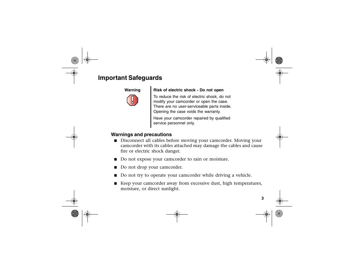 Important safeguards | Gateway DV-S20 User Manual | Page 7 / 60