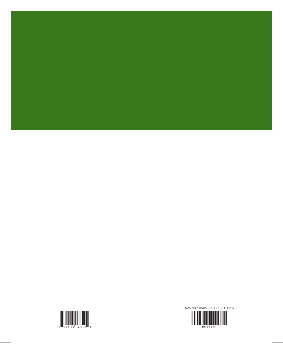 Gateway VX765 User Manual | Page 22 / 22