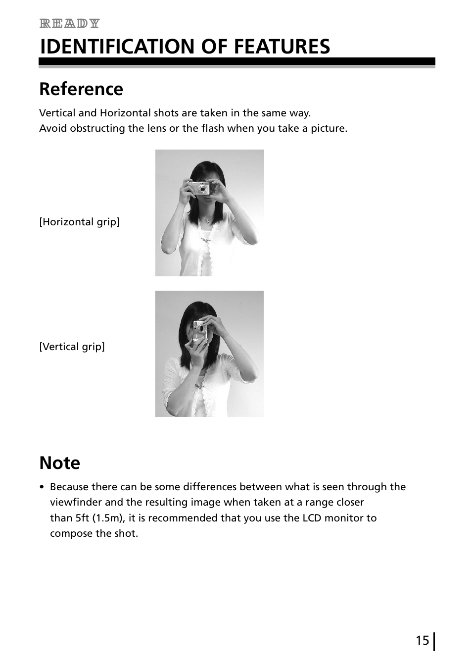 Identification of features, Reference | Gateway DC-M40 User Manual | Page 15 / 95