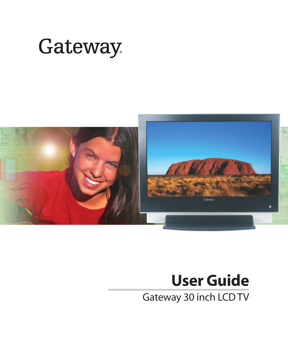 Gateway 30 inch LCD TV User Manual | 64 pages