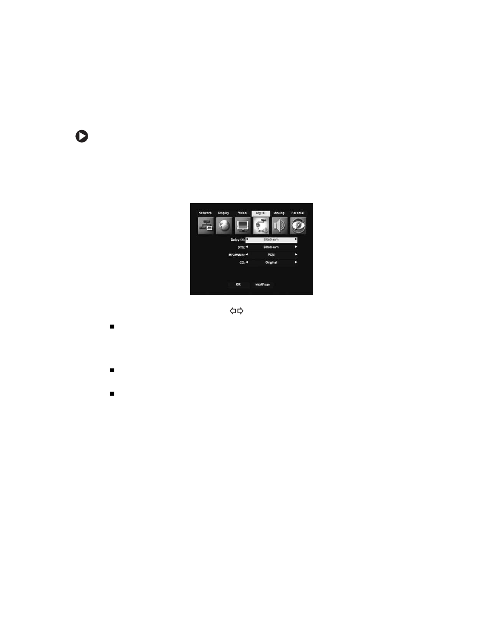 Configuring dolby digital, To set your dolby digital preferences | Gateway DVD Player User Manual | Page 31 / 108