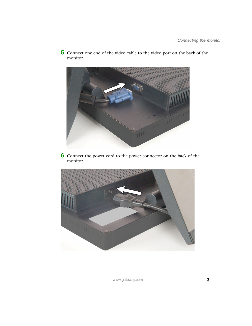 Gateway FPD 1540 User Manual | Page 7 / 38