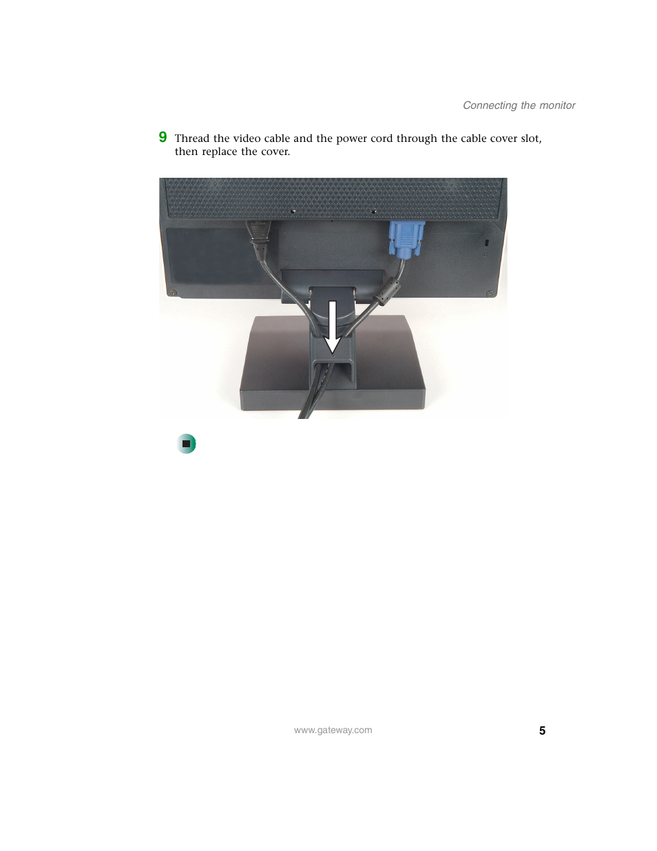 Gateway FPD 1540 User Manual | Page 9 / 38