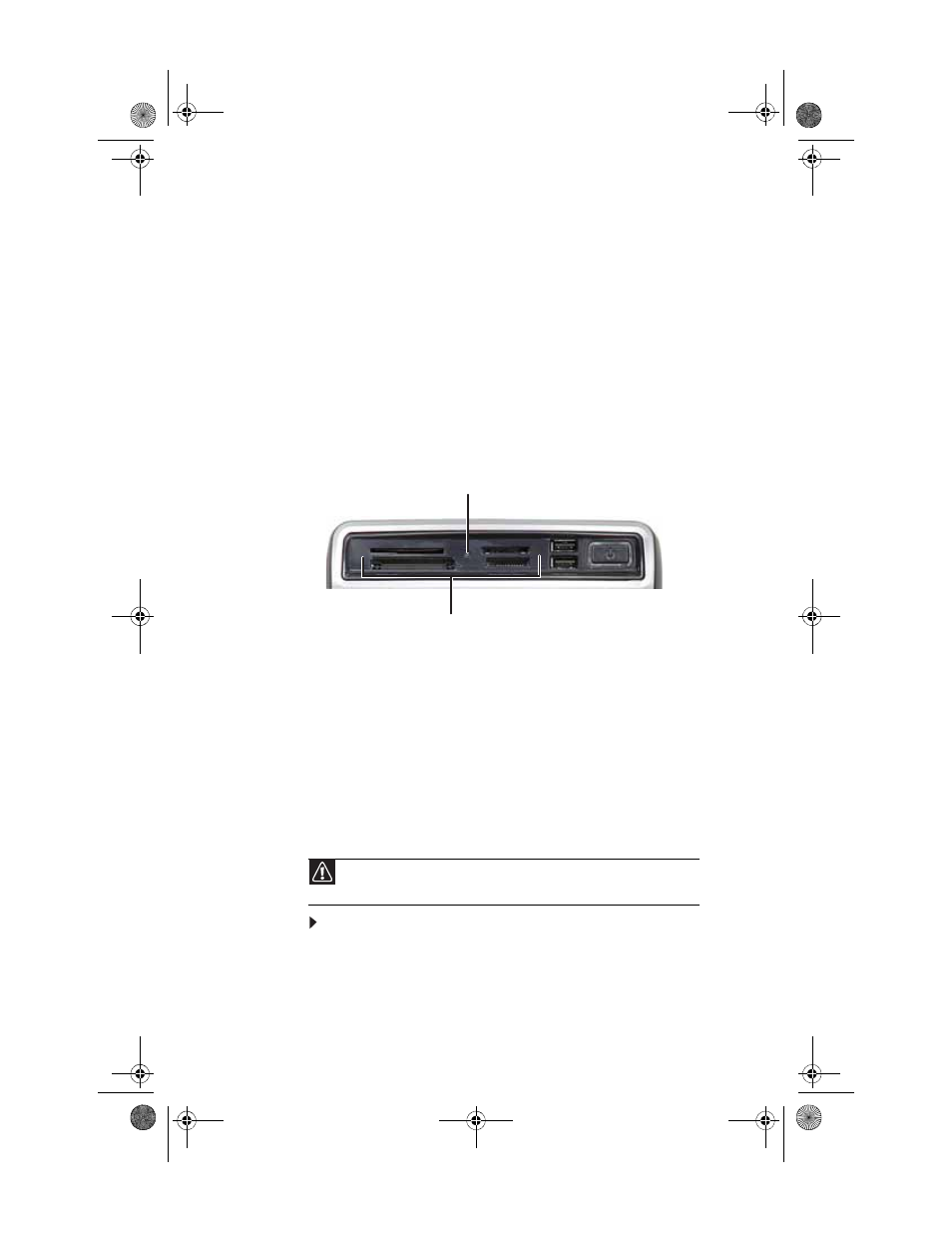 Copying optical discs, Using the memory card reader, Memory card types | Using a memory card, To insert a memory card, Memory card types using a memory card | Gateway GM5688E User Manual | Page 34 / 140