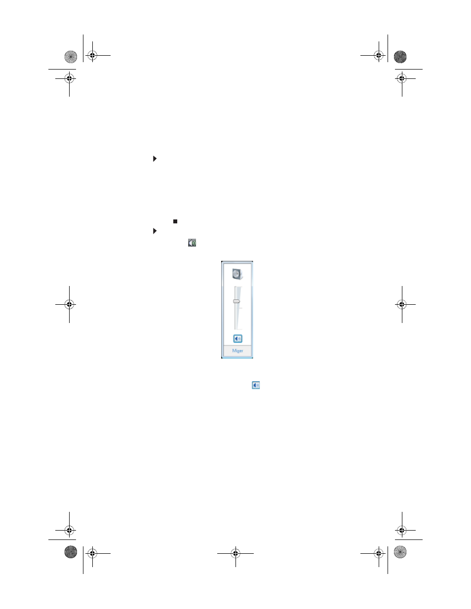 Adjusting the volume, To adjust the volume from windows | Gateway GM5688E User Manual | Page 36 / 140