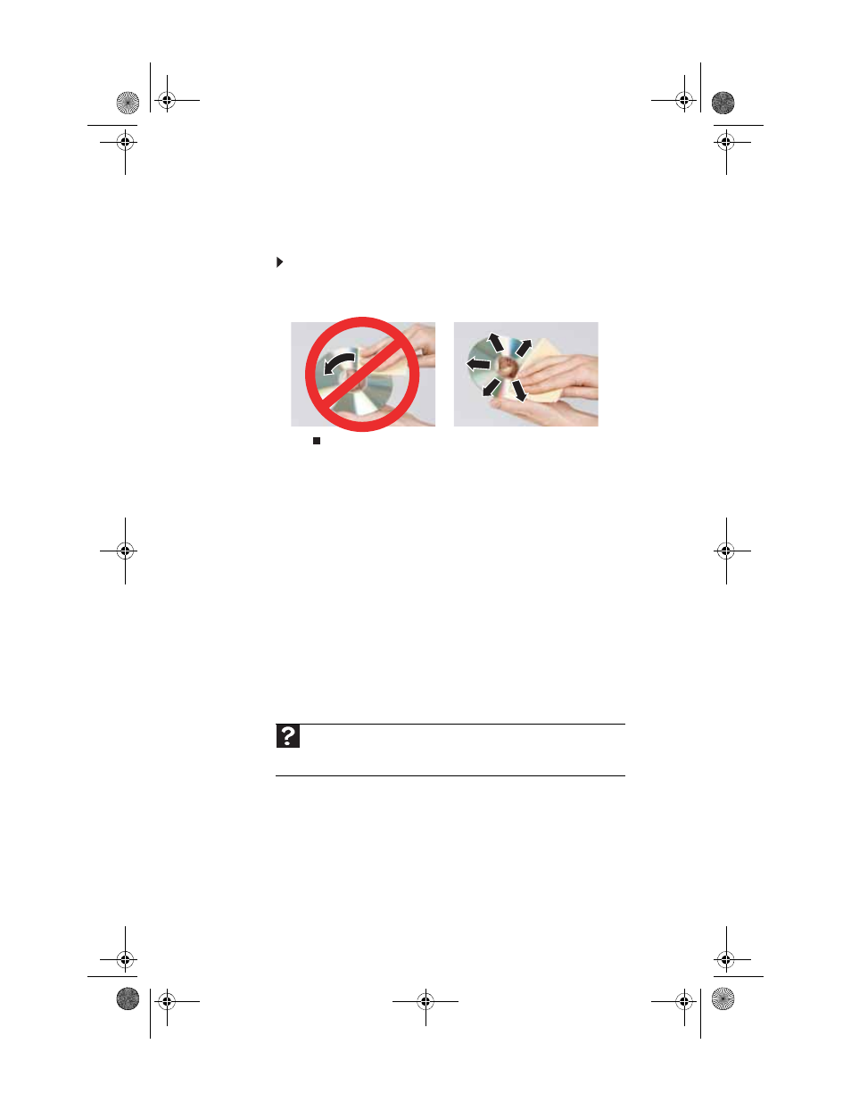 Cleaning optical discs, To clean an optical disc, Updating windows | Gateway GM5688E User Manual | Page 70 / 140