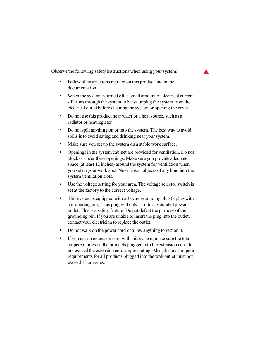 Important safety instructions | Gateway E-3200 User Manual | Page 8 / 42