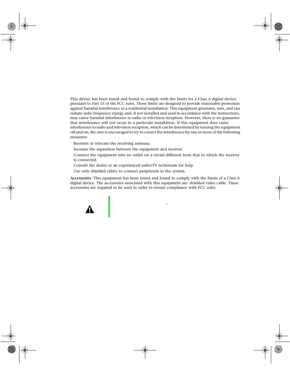 Regulatory compliance statements, American users | Gateway 6400 User Manual | Page 122 / 148