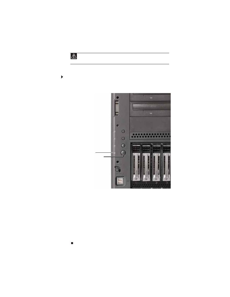 Starting your server | Gateway E-9520T User Manual | Page 19 / 114