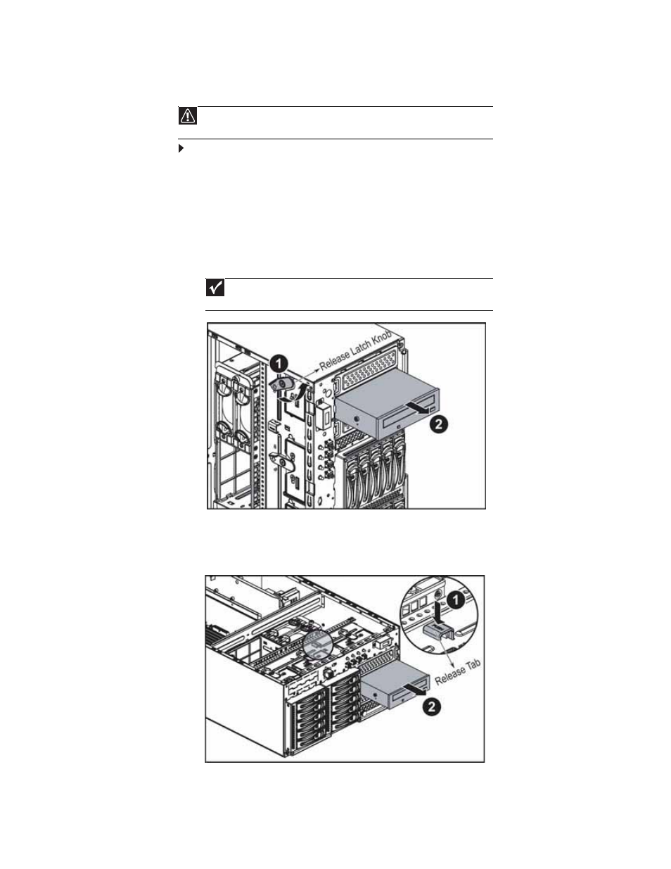 Removing and installing an optical drive | Gateway E-9520T User Manual | Page 33 / 114