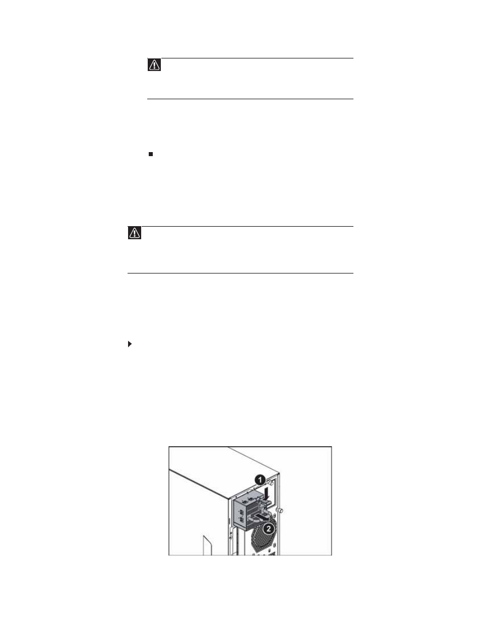 Replacing a power supply module and power board | Gateway E-9520T User Manual | Page 49 / 114