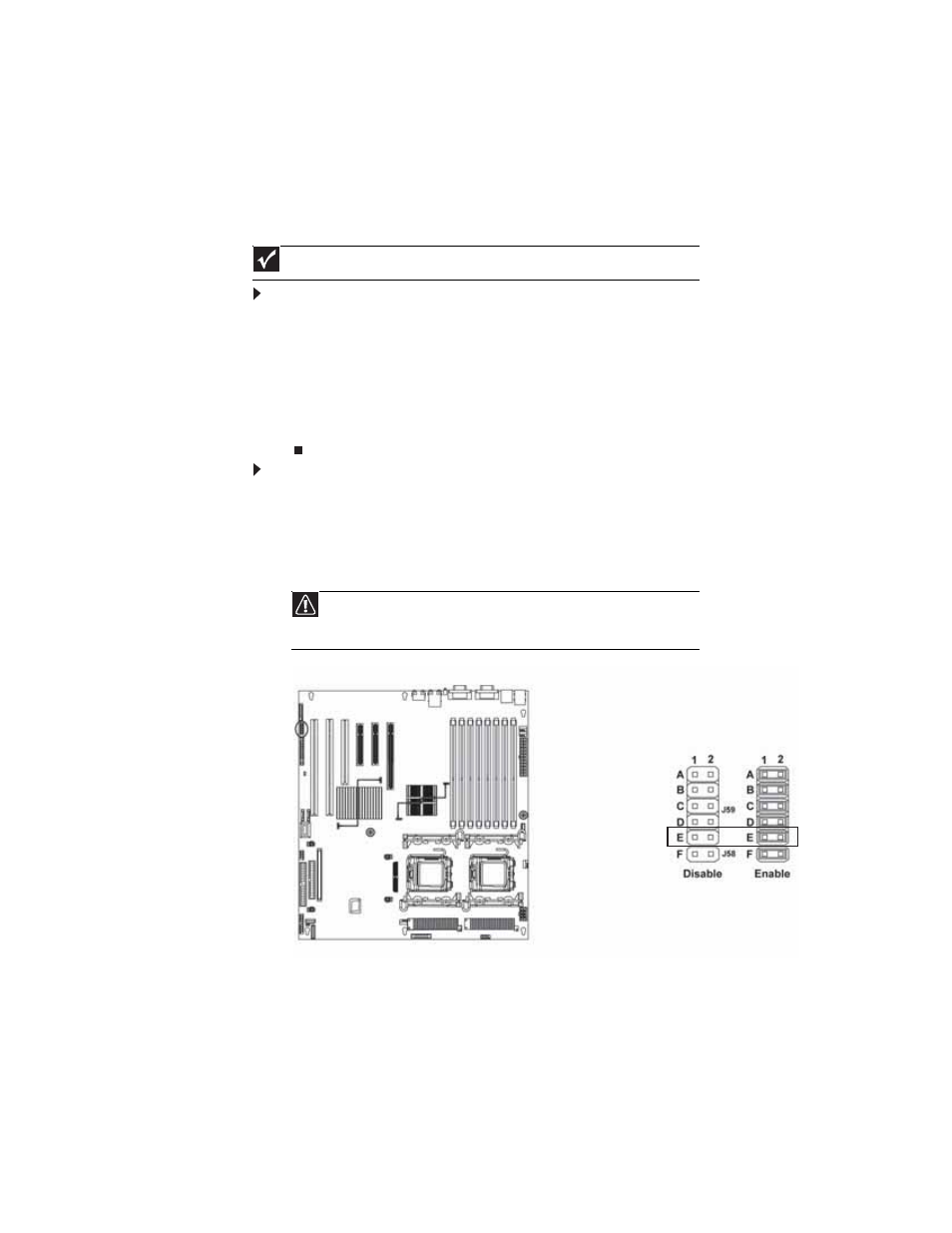 Recovering the bios | Gateway E-9520T User Manual | Page 59 / 114