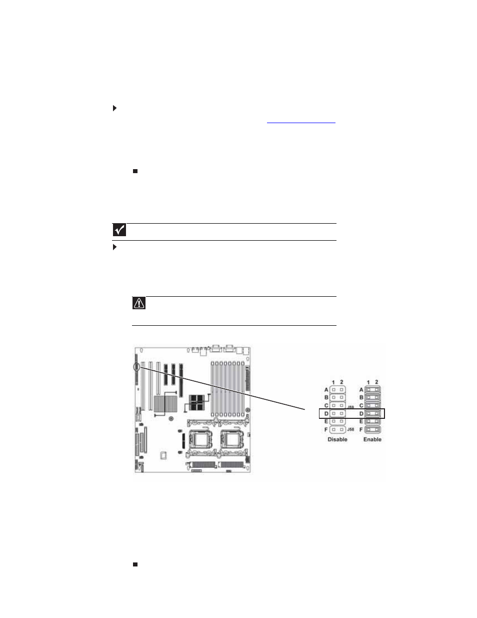 Updating and recovering the bmc, Updating the bmc firmware, Recovering the bmc | Updating the bmc firmware recovering the bmc | Gateway E-9520T User Manual | Page 62 / 114