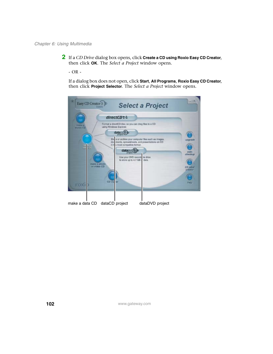 Gateway M350 User Manual | Page 112 / 334