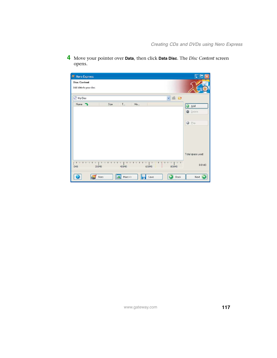 Gateway M350 User Manual | Page 127 / 334
