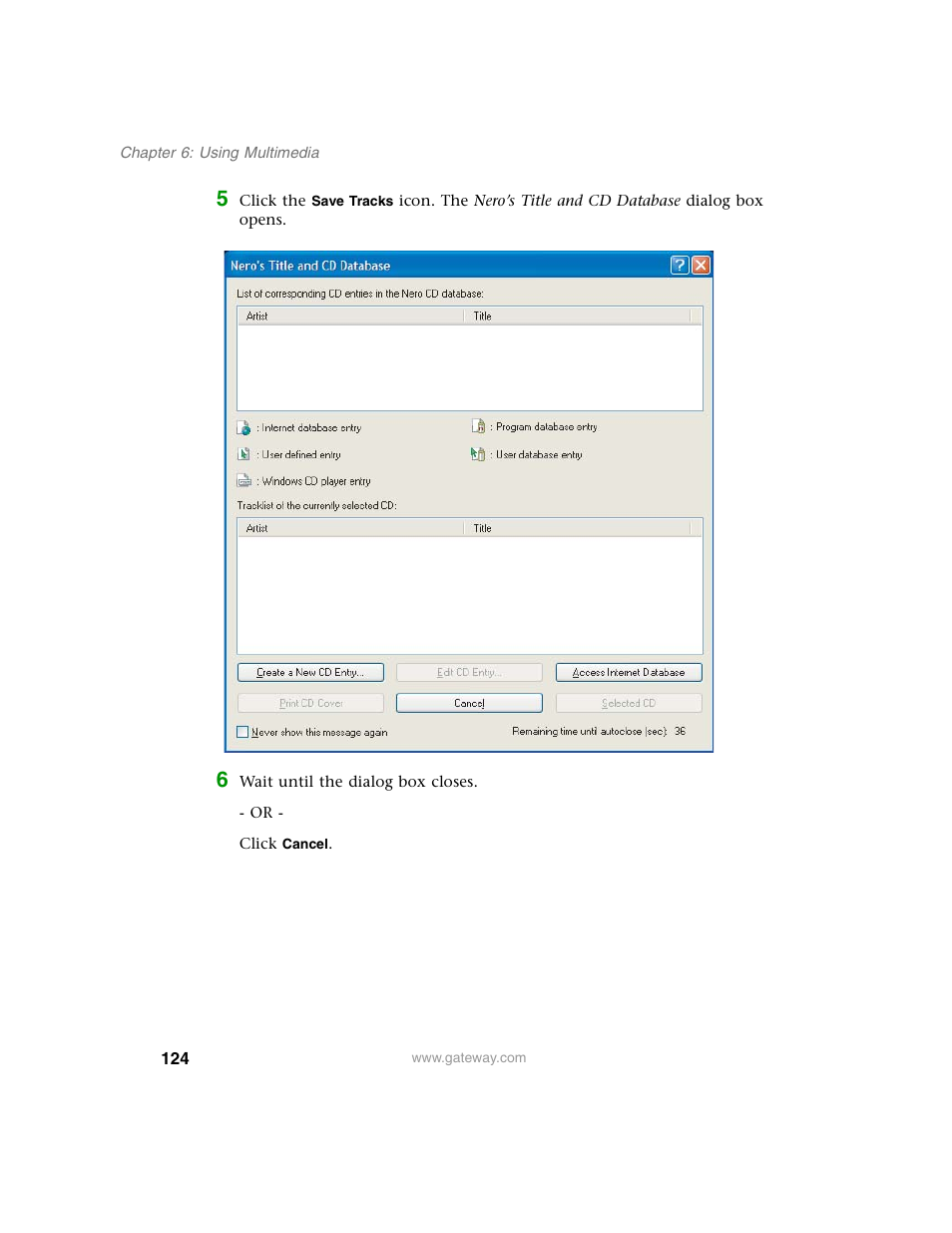 Gateway M350 User Manual | Page 134 / 334