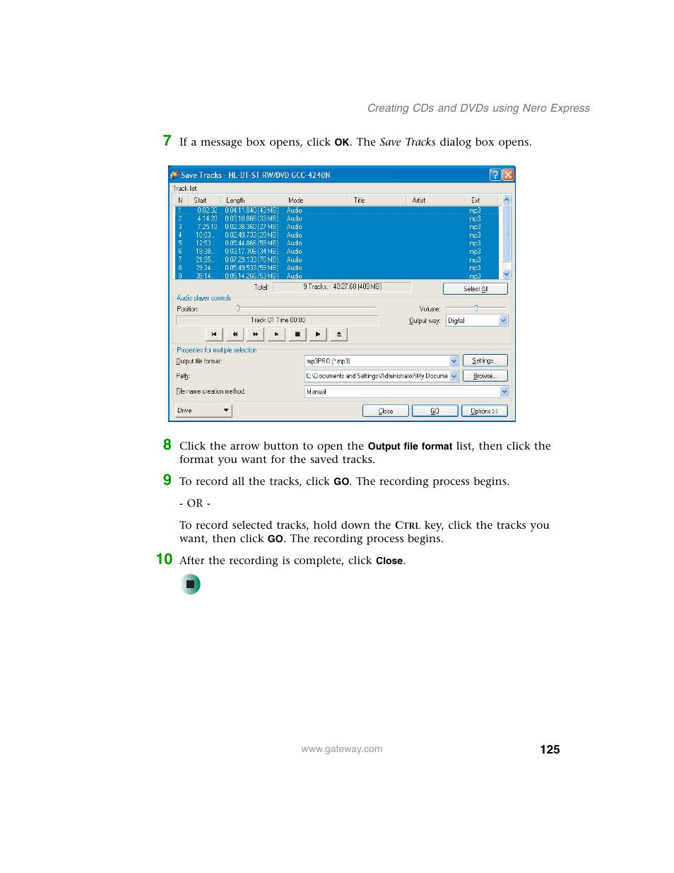 Gateway M350 User Manual | Page 135 / 334