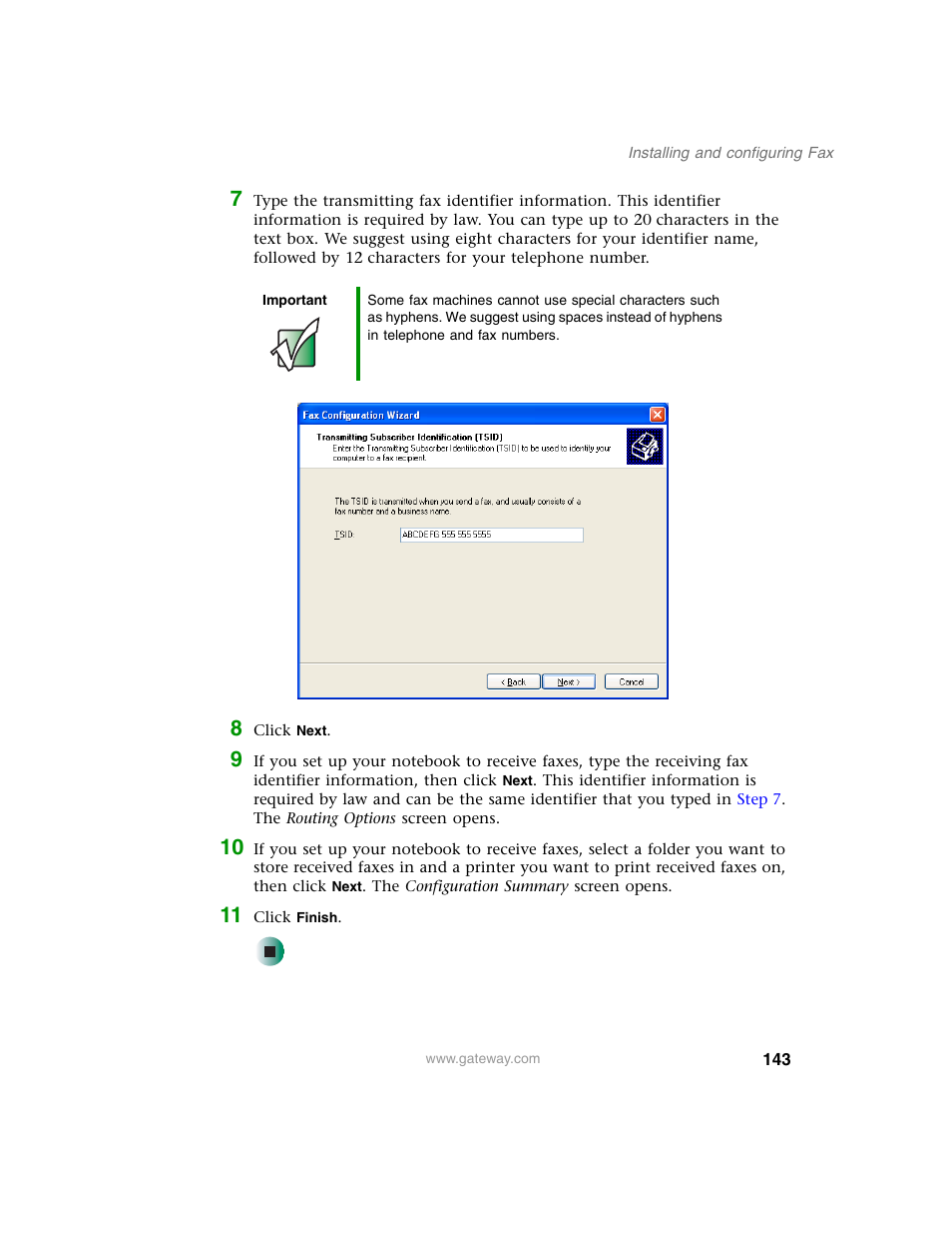 Gateway M350 User Manual | Page 153 / 334