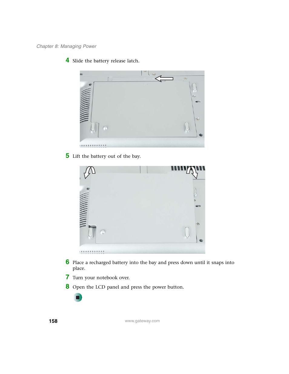 Gateway M350 User Manual | Page 168 / 334