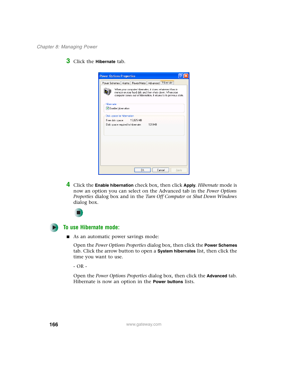 Gateway M350 User Manual | Page 176 / 334