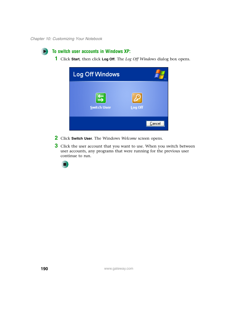 Gateway M350 User Manual | Page 200 / 334