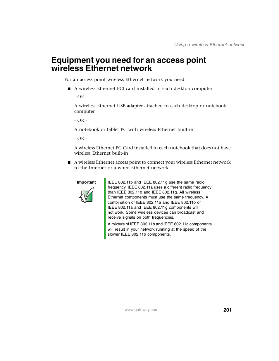 Gateway M350 User Manual | Page 211 / 334