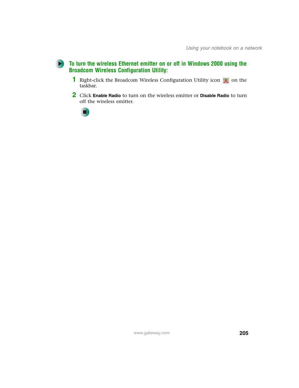 Gateway M350 User Manual | Page 215 / 334